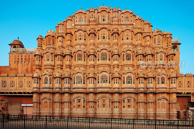 Hawa Mahal Facade，印度